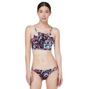 Lululemon Shoreline Swimming Top in Lush Lillies Women's Size 8‎
